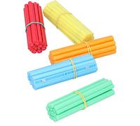 Haofy Jeu de Tiges de Comptage en Plastique pour L'apprentissage Interactif des Mathématiques et la Reconnaissance des Formes, 50 Bâtons de Comptage