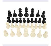 Haofy Jeu D'échecs International en Plastique, Fabrication Soignée, Interaction Parent-Enfant, Développer L'intelligence pour Les âges, Ne Contient Pas D'échiquier, Matériau PP, 34 Pièces (N'inclut