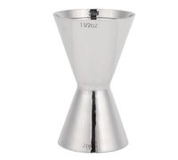Haofy Jigger Japonais 2 Pièces Jigger à Cocktail à Double extrémité en Acier Inoxydable 304 avec 8 Marquages de Mesure Précis pour les Barmans Professionnels et un Usage Domestique