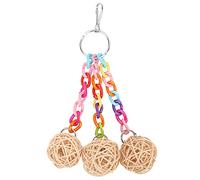 Haofy Jouet à Balle de Tuyaux Sûrs avec Un Jouet Molvogel Ferme au Crochet, Suscite L'intérêt pour Les Oiseaux