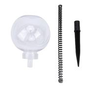 Haofy Jouet à Picorer pour Poulet, Balle Interactive à Libération Lente avec Ressort et Piquet de Sol pour Poules, Poules, Canards, Cailles, Perroquets, écureuils, Chats