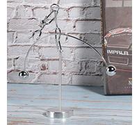 Haofy Jouet d'équilibre Artistique, Pendule à Mouvement Dynamique en Métal avec Mise au Point de Soulagement du Stress pour la Décoration de Bureau à Domicile, Cadeau pour Les Amateurs de Sciences,