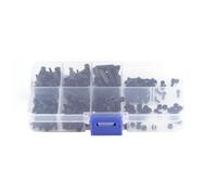 Haofy Kit D'assortiment D'écrous de Vis D'entretoise de Colonne Hexagonale en Nylon Durable de 250 Pièces pour Isolation de PCB, Interférence Anti-signal, Idéal pour le Montage entre les Cartes de