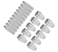 Haofy Kit de Buse de Pointe D'électrode Durable, Consommables de Découpe pour Pistolet de Découpe AG-60 SG55, Ensemble de 20 Pièces pour le Matériel
