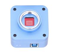 Haofy Kit de Caméra Microscope Numérique 4K HD 8MP USB3.0 pour L'industrie, Facile à Utiliser pour L'inspection Visuelle, Alliage D'aluminium