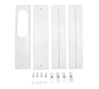 Haofy Kit de Fenêtre de Climatiseur Portable 4 Pièces, Plaque D'étanchéité de Fenêtre Coulissante de Climatiseur Réglable de 16.9 à 55 Pouces pour la Maison