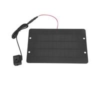 Haofy Kit de Fontaine Solaire Extérieure avec Panneau Solaire Monocristallin 6 V 10 W - Pompe à Eau Submersible économe en énergie pour Petit étang, Bain d'oiseaux et Aquarium