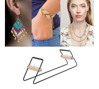 Haofy Kit de Métier à Tisser de Perles, Fournitures de Perles, Kit de Fabrication de Bijoux avec 14 000 Pièces de 48 Couleurs de Perles D'argile pour Bracelets, Colliers et Porte-clés