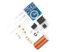 Haofy Kit de Mini Bobine Portable avec Alimentation CA Haute Fréquence, Kit de Transmission pour éclairage électrique et Transmission D'énergie Radio (des pièces de Rechange)