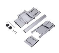 Haofy Kit de Rail de Guidage de Scie électrique pour établi, Rail de Scie Circulaire en Alliage D'aluminium Durable avec une Bonne stabilité, Pratique pour la Coupe de Pierre/plaque, 3 Connecteurs