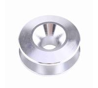 Haofy Kit de Rondelle de Pare-chocs Fixation à Dégagement Rapide Kit D'habillage de Boulon de Pare-chocs 4 Pièces Ensemble avec Attaches Joints Toriques Boulons écrous Joints pour (SILVER)