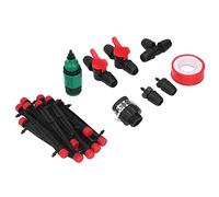 Haofy Kit de Système d'irrigation Goutte à Goutte avec Tube de 5 M et Buses Réglables Système d'arrosage Automatique pour Jardins Potagers et Serres Léger 1219 G Installation Facile