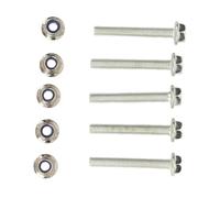 Haofy Kit d'écrous de Verrouillage de Boulons de Cisaillement Auger 19M7834 pour Tracteur 14M7397, Protection de Souffleuse à Neige avec Point de Rupture Précis, pour Le Nettoyage des Tempêtes