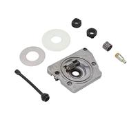 Haofy Kit d'engrenage à Vis sans Fin de Pompe à Huile avec Rondelle de Rechange et Roulement à Aiguilles pour 61 66 266 268 266XP 268XP 272XP, Ensemble Complet pour l'entretien de la