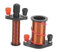 Haofy Kit D'expérimentation Physique à Bobine Primaire et Secondaire, Instrument de Laboratoire Sensible pour la Démonstration de L'induction électromagnétique, 24010