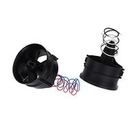 Haofy Kit d'hélice de Conduit RC, Diamètre de Lame de 30 Mm, Construction en Plastique, pour Moteur K286, Avion canalisé 1s