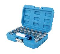Haofy Kit D'outils pour Enlever les écrous de Roue, 21 Pièces, Mallette de Rangement Durable pour E32 E61 R50 R52