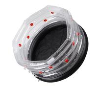 Haofy Kit Monotub à Champignons en PVC Réutilisable 22"x14"x8" pour la Culture Domestique - Chambre de Fructification Gonflable avec 10 Bouches d'aération, Pompe Manuelle et Sortie de Drainage