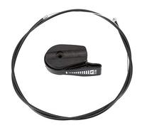 Haofy Kit Universel de câble d'accélérateur de Tondeuse à Gazon, Kit de Remplacement de Commande de commutateur de câble d'accélérateur de 65 `` pour tondeuses à Gazon de Jardin (Rouge)(Noir)