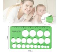 Haofy La Pompe pour les Glonies Linéaire au Mamelon Confortable en Silicone Mamelon Doux Doublure Douce pour une Mère Allaitée