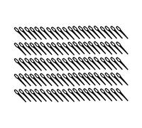 Haofy Lames de Coupe-Herbe, Remplacement de Lame de Tondeuse étanche, 100 Pièces pour Les Travaux de Coupe en Extérieur (Black)