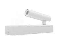 Haofy Lampe de Lecture Murale à LED - Lampe de Chevet en Aluminium Réglable à 350 Degrés Horizontalement et Verticalement à 90 Degrés avec Port de Chargement USB pour Chambre à Coucher, Hôtel,