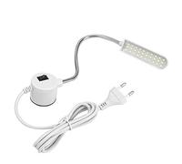 Haofy Lampe de Machine à Coudre avec Base Magnétique, Lampe de Travail à LED 6 W, Lampe de Bureau à Col de Cygne pour la Couture, Idéale pour Perceuse à Colonne, Machiniste, établi, Tour