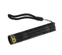 Haofy Lampe de Poche 365nm, Corps en Alliage d'aluminium, Alimentée par Batterie, Lumière Noire LED pour les Scorpions, les Taches d'animaux et le Durcissement de la Résine