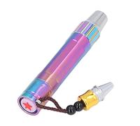 Haofy Lampe de Poche pour Pierres Précieuses, 3 Modes d'éclairage, Torche LED pour l'identification des Pierres Précieuses et du Jade - Batterie Rechargeable par USB, Aluminium, Acier (Éclairage