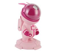 Haofy Lampe de Projecteur d'étoiles - Lumière Galaxie RVB 7 Couleurs avec Télécommande pour Chambre à Coucher, Salle de Jeu, Projection d'astronaute Alimentée par USB (PINK)