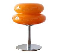 Haofy Lampe de Table en Verre Macaron Lumière Réglable 3 Niveaux USB pour Chambre d'Enfant, Chevet, Espace de Jeu, Lecture Détendue