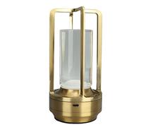 Haofy Lampe de Table LED Rechargeable Sans Fil, 3 Couleurs et Luminosité Réglable, USB-C, Portable pour Intérieur et Extérieur, Chambre, Bureau, Camping