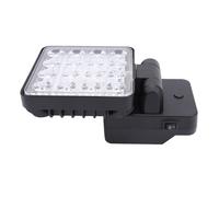 Haofy Lampe de Travail Portable à LED 1200-1500 Lm, 3 Vitesses, Sortie USB de Type C, Projecteur sans Fil pour Batterie PARKSIDE X20V TEAM 20 V, Adaptée à L'entretien des Véhicules