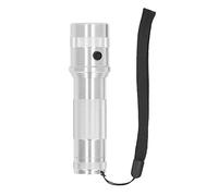 Haofy Lampe Torche RVB 10 Couleurs, 300LM IPX4 125mm | 3 Modes Dynamiques pour Ambiance Festive, Signalisation d'Urgence par Saut de Couleur, Vision Nocturne Rouge, Alliage