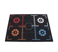 Haofy Le Tapis d'entraînement de Basket-ball Silencieux Améliore Les Compétences de Dribble avec une Surface en Caoutchouc Antidérapante Pratique Silencieuse pour une Utilisation à la Maison ou à