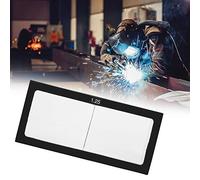 Haofy Lentille de Loupe en Verre de Soudage 1,75 Dioptrie Claire pour Les Tâches de Coupe de Précision et de Soudage à l'arc Les Soudeurs Professionnels et Les Amateurs de Bricolage Profitent