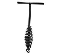 Haofy Lève-couvercle de Four Hollandais, Barres en T en Fonte avec Poignée en Spirale, Outil Sûr et Confortable pour la Cuisine au Barbecue et au Camping