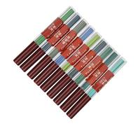 Haofy Lignes de Crayon Mécanique de Haute qualité Conductables pour les œuvres D'art, Conception D'ingénierie, Dessin D'anime pour Stylos Mécaniques de 2,0 Mm 8 Pcs Vert émeraude, Vert Clair