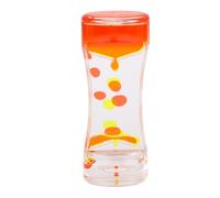 Haofy Liquid Motion Bubbler Timer, Secours Toys for Kids Adolescent Adultes, Idéal Présent pour Les Employés de Bureau Jouet Sensoriel avec du Matériel Acrylique Améliorer Les (Jaune Rouge)