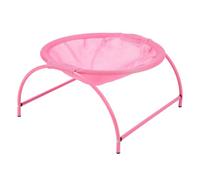 Haofy Lit Hamac pour Chat, capacité de 200lb, Cadre en Acier Inoxydable avec Toile en Maille Respirante, Chaise Longue pour Animaux de Compagnie, pour Intérieur et Extérieur, Petits Appartements,