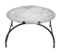 Haofy Lit Hamac pour Chat, capacité de 200lb, Cadre en Acier Inoxydable avec Toile en Maille Respirante, Chaise Longue pour Animaux de Compagnie, pour Intérieur et Extérieur, Petits Appartements,