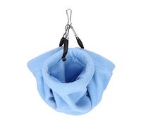 Haofy Lit Tunnel pour Hamster, Nid Chaud en Peluche pour Un Sommeil Confortable, Tunnel de Jeu Interactif Favorisant l'exercice, Installation Facile à Suspendre dans Les Cages, Entrée de 2,8 Pouces
