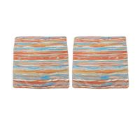 Haofy Lot de 10 Housses de Coussin en Polyester Doux pour Salon, canapé, Chambre à Coucher, Décoration élégante, Toucher Moderne, Matériau Respirant, Facile à Laver en Machine, Mélange (45,7x45,7 cm