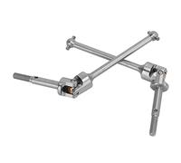 Haofy Lot de 2 Arbres de Transmission Avant RC en Acier Inoxydable CVD pour LOSI LMT 1/8 Truck, Transfert de Couple Lisse de Haute Précision, Longueur de 12,7 Cm, Diamètre de la Boule de 0,28 Pouce,