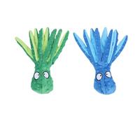Haofy Lot de 2 Jouets Grinçants pour Chien en Forme de Pieuvre, Jouets Grinçants et Interactifs pour Les Mâcheurs Agressifs, Cadeaux d'anniversaire de Dentition, Temps occupé, Entraînement (Style 2)