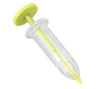 Haofy Lot de 2 Mini Distributeurs de Graines, Semoirs Manuels Réglables pour Petites Graines de Fleurs et Légumes (Yellow)