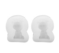 Haofy Lot de 2 Moules en Silicone en Forme D'animal, 7 X 6 X 2,8 Cm, en Forme de Lion, pour Décoration de Gâteaux, Chocolat, Bonbons, Argile Polymère, Projets D'Artisanat, Pâtisserie,