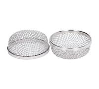 Haofy Lot de 2 Moustiquaires Durables pour Camping-car avec Couvercle D'aération de 2,8 Pouces, Empêche les Insectes D'entrer, Flux D'air Maximal, Installation Facile pour Couvercle D'aération de