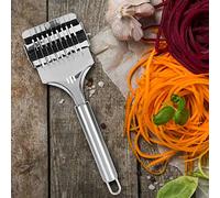 Haofy Lot de 2 Rouleaux de Pâtes, pâte, Poignée Confortable, nouilles Manuel pour Machines à Pâtes Faites Maison, Compact 22,1 X 7,1 Cm, Léger, 200, G, Polyvalente d'oignons Verts et d'ail