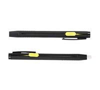 Haofy Lot de 2 Stylos à Crayons sur Mesure, Longueur Réglable pour un Marquage Précis du Tissu sur le Coton et le Cuir, Recharge Rétractable sans Affûtage, Outil d'écriture Lisse pour la Couture,